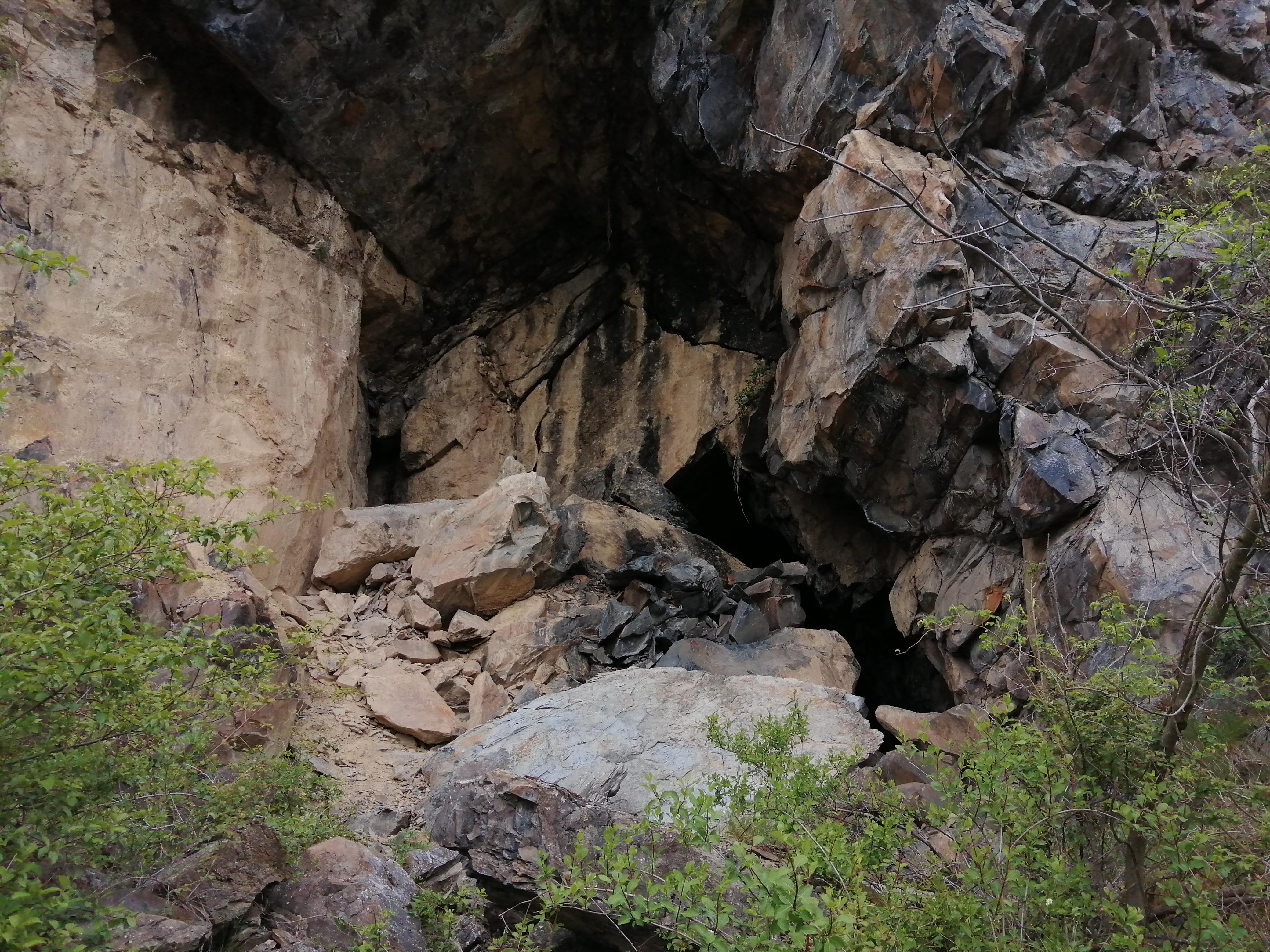 Entrée de la carrière